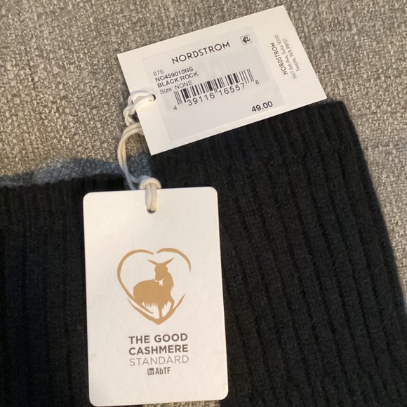 Nordstrom Cashmere Gloves, One Size - Picture 2 of 5